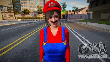 DOAXVV Sayuri - Super Mario Outfit v1 for GTA San Andreas