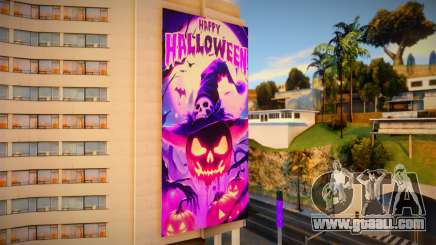 Billboards Halloween for GTA San Andreas