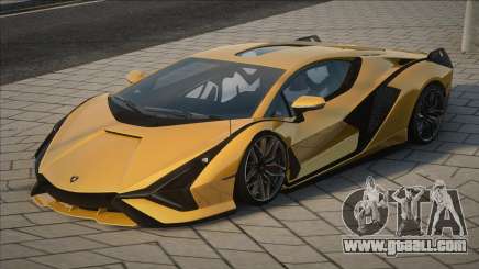 Lamborghini Sian Yel for GTA San Andreas