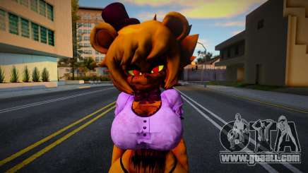 Nightmare Fredbear 2 for GTA San Andreas