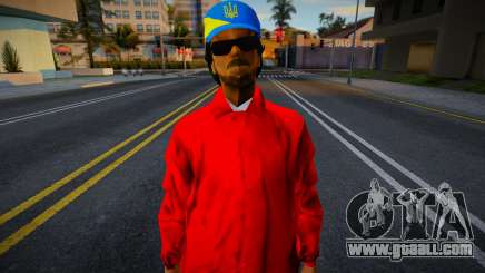 Rider in Ukraine cap for GTA San Andreas