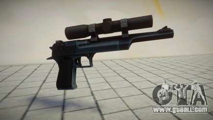 Long Muzzle Desert Eagle (Meryl Gun) - MGS4 v1 for GTA San Andreas