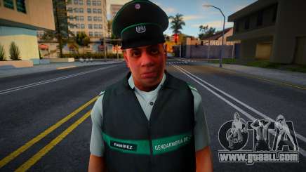 Uniformed Policeman 4 for GTA San Andreas