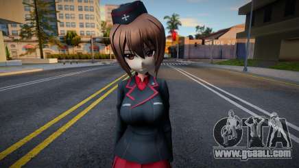 [Girls und Panzer] Maho Nishizumi for GTA San Andreas