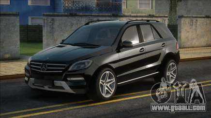 Mercedes-Benz ML63 [Black] for GTA San Andreas