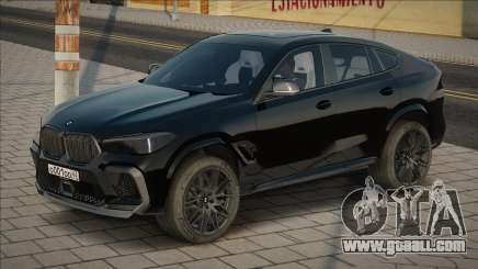BMW X6m 2022 [Black] for GTA San Andreas