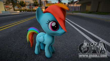 My Little Pony Mane Six Filly Skin v11 for GTA San Andreas