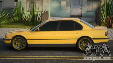 BMW 750i E38 1996 Yellow for GTA San Andreas