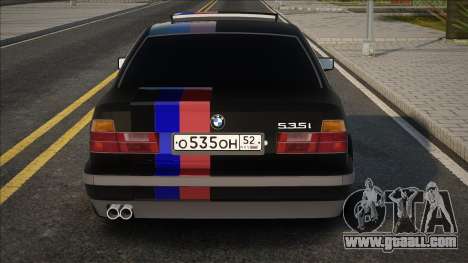 BMW 535i [Black] for GTA San Andreas