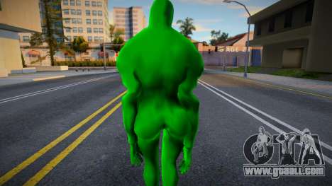 Among Us Imposter Musculosos Green for GTA San Andreas