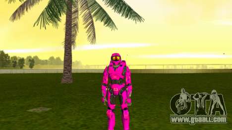 Master Chief Pink for GTA Vice City