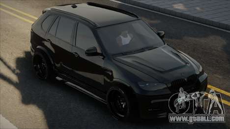 BMW X5M Black Version for GTA San Andreas
