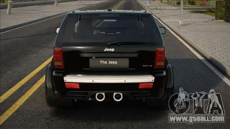 Jeep Grand Cherokee SRT8 2008 Black for GTA San Andreas