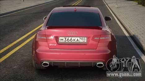 Audi RS6 Red for GTA San Andreas