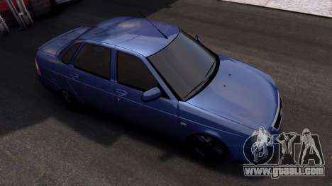 Lada Priora [Blue Variant] for GTA 4