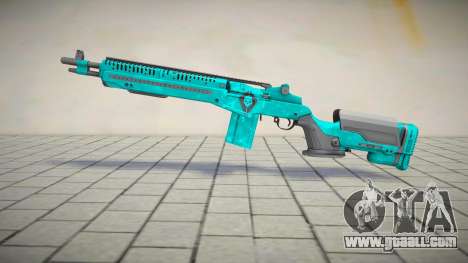 Green-Blue Cuntgun for GTA San Andreas