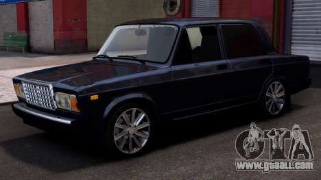 Vaz 2107 Black for GTA 4