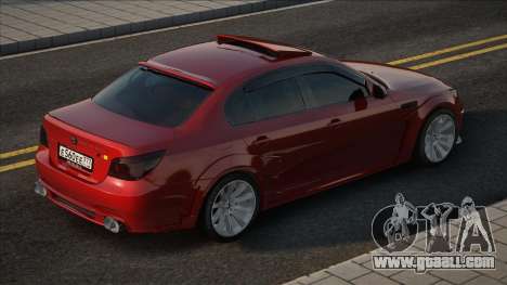 BMW M5 Gold [Rad col] for GTA San Andreas