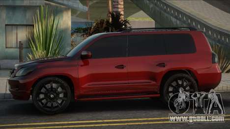 Lexus LX570 2010 [Red] for GTA San Andreas