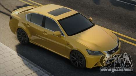 Lexus GS350 [Yellow] for GTA San Andreas