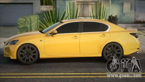 Lexus GS350 [Yellow] for GTA San Andreas