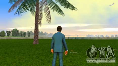 Tony Montana in a blue suit for GTA Vice City