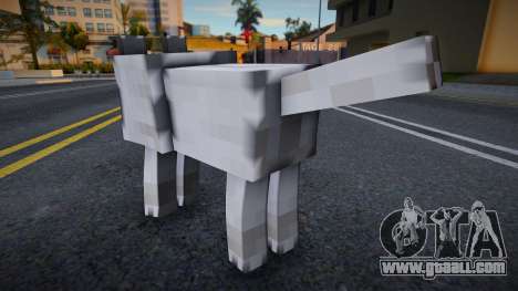 Minecraft Lobo v2 for GTA San Andreas