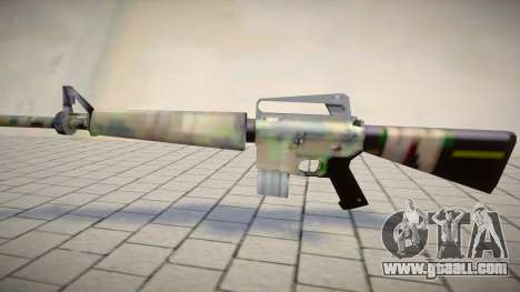 XM16E1 from Metal Gear Solid 3: Snake Eater for GTA San Andreas