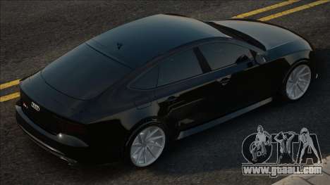 Audi RS7 [Black] for GTA San Andreas