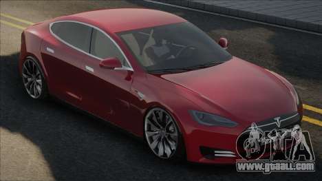 Tesla Model S [RED] for GTA San Andreas