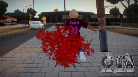 New Blood Effects for GTA San Andreas