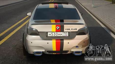 BMW M5 E60 Deutsch kamo for GTA San Andreas