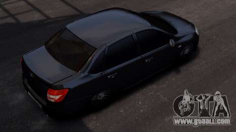 Lada Granta Sport Black for GTA 4