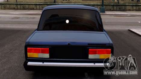 Vaz 2107 Black for GTA 4