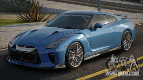 Nissan GT-R 2017 Blue Edition for GTA San Andreas