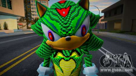 Sonic Green Dragon for GTA San Andreas