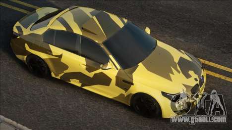 BMW M5 E60 [Yellow] for GTA San Andreas