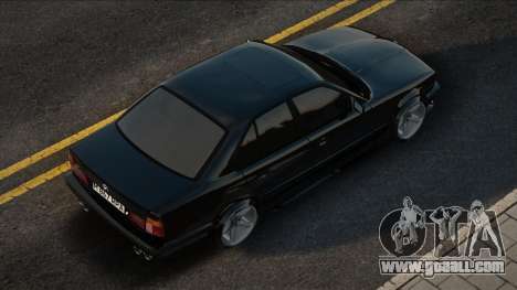 BMW 525I E34 1992 Black for GTA San Andreas