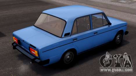 Vaz 2106 Blue for GTA 4