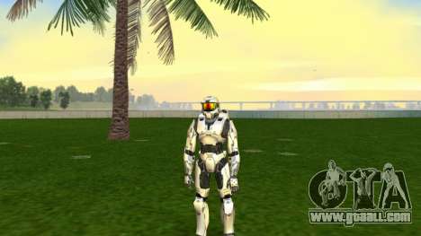 Master Chief White for GTA Vice City