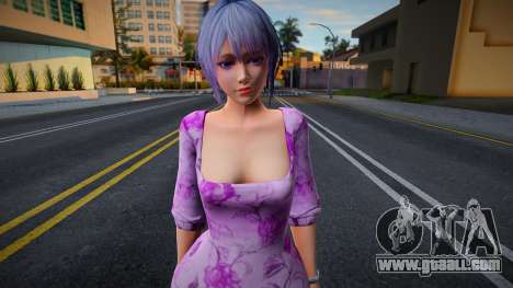 DOAXVV Shizuku - Flower Dress for GTA San Andreas