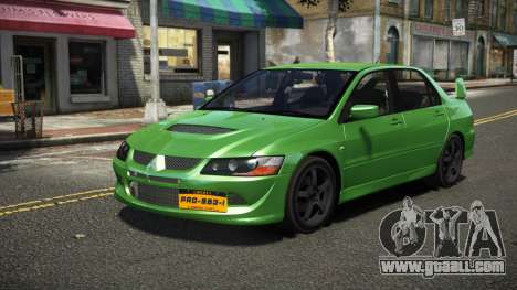 Mitsubishi Lancer Evo VIII L-Sport for GTA 4