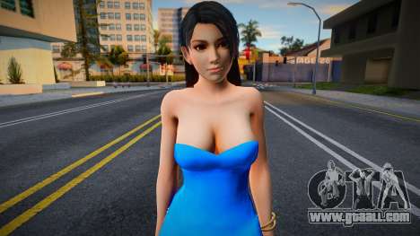 Momiji Blue Dress for GTA San Andreas