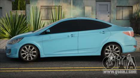 Hyundai Solaris [Blue] for GTA San Andreas