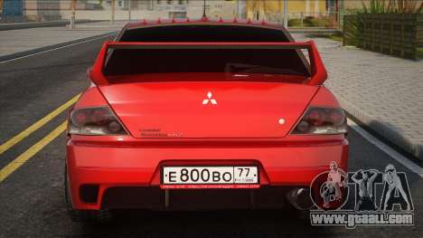 Mitsubishi Lancer Evolution Red Edition for GTA San Andreas
