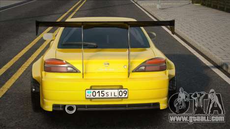 Nissan Silvia S15 Yellow for GTA San Andreas