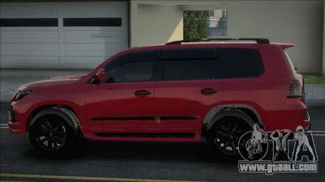 Lexus LX570 [UKR Red] for GTA San Andreas