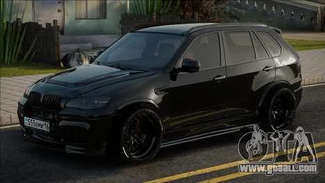 BMW X5M Black Version for GTA San Andreas