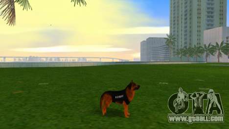Police Dog Mod for GTA Vice City