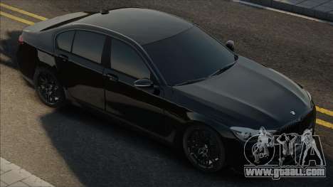 BMW 750I XDrive Black for GTA San Andreas